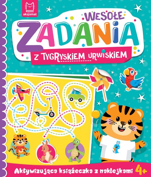 Wesołe zadania z tygryskiem urwiskiem.