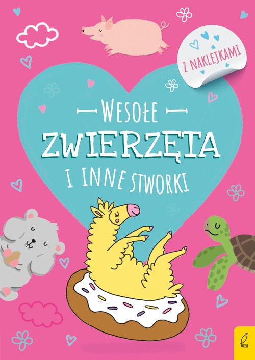Wesołe zwierzęta i inne stworki z naklejkami