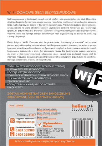Wi-Fi. Domowe sieci bezprzewodowe. Ilustrowany przewodnik. eBook