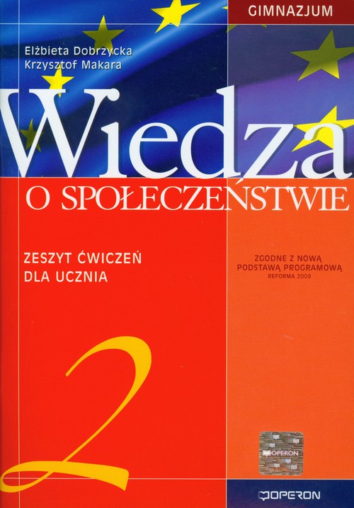 Wiedza o społeczeństwie 2 - zeszyt ćwiczeń, klasa 2, gimnazjum