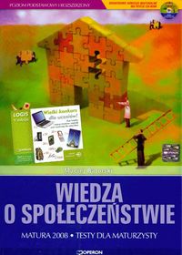 Wiedza o społeczeństwie Matura 2008 Testy z płytą CD