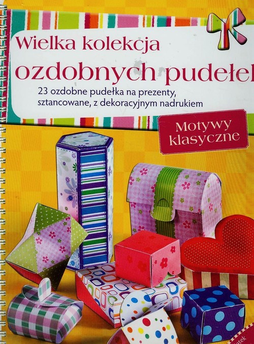 Wielka kolekcja ozdobnych pudełek  23 ozdobne pudełka na prezenty, sztancowane z dekoracyjnym nadruk