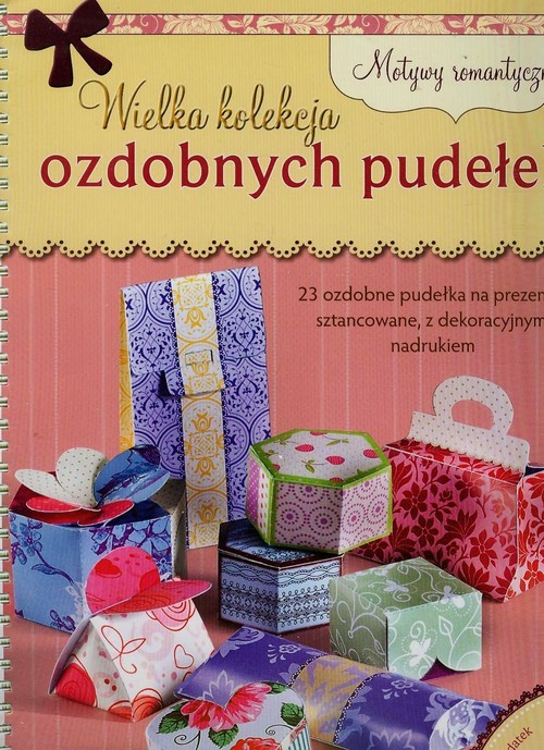 Wielka kolekcja ozdobnych pudełek Motywy romantyczne
