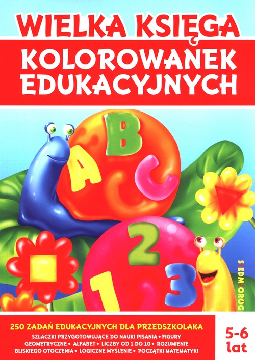Wielka księga kolorowanek edukacyjnych