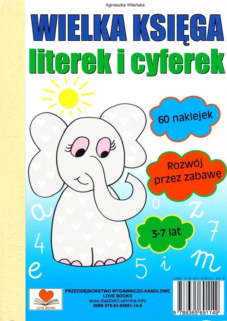 Wielka księga literek i cyferek