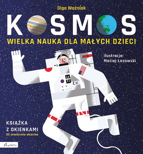 Wielka nauka dla małych dzieci. Kosmos. Książka z okienkami