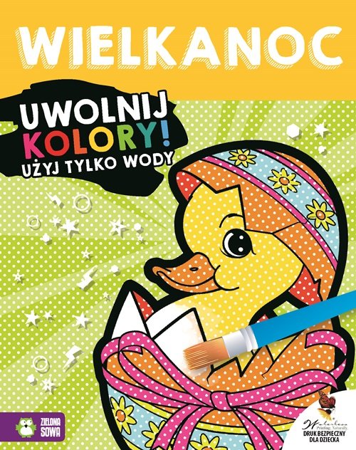 Wielkanoc Uwolnij kolory Użyj tylko wody