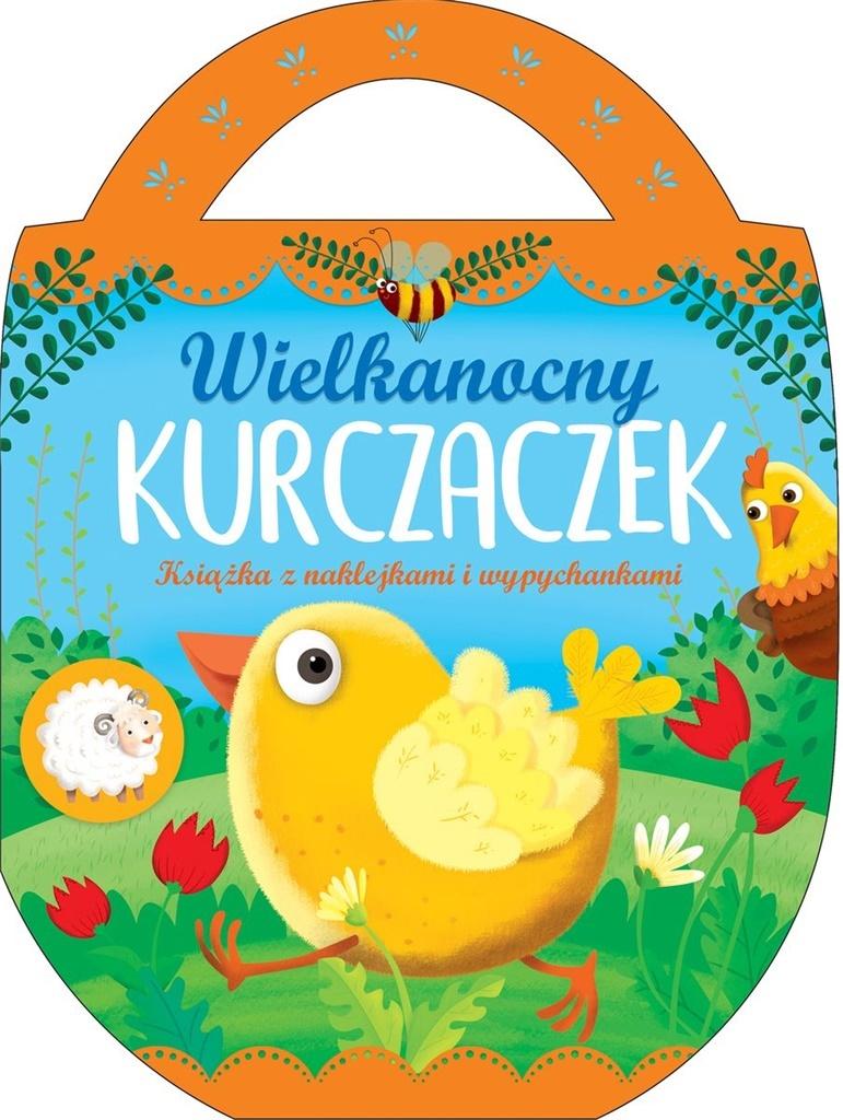 Wielkanocny kurczaczek Książka z naklejkami