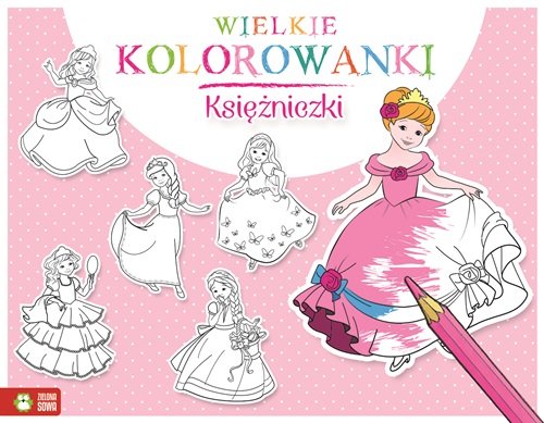 Wielkie kolorowanki Księżniczki