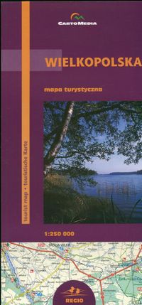 Wielkopolska Mapa turystyczna 1:250 000