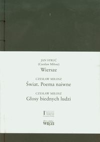 Wiersze / Świat. Poema naiwne / Głosy biednych ludzi / Noty. Pakiet 4 książek