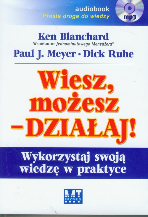 Wiesz, możesz - DZIAŁAJ! - książka audio na CD (format mp3)