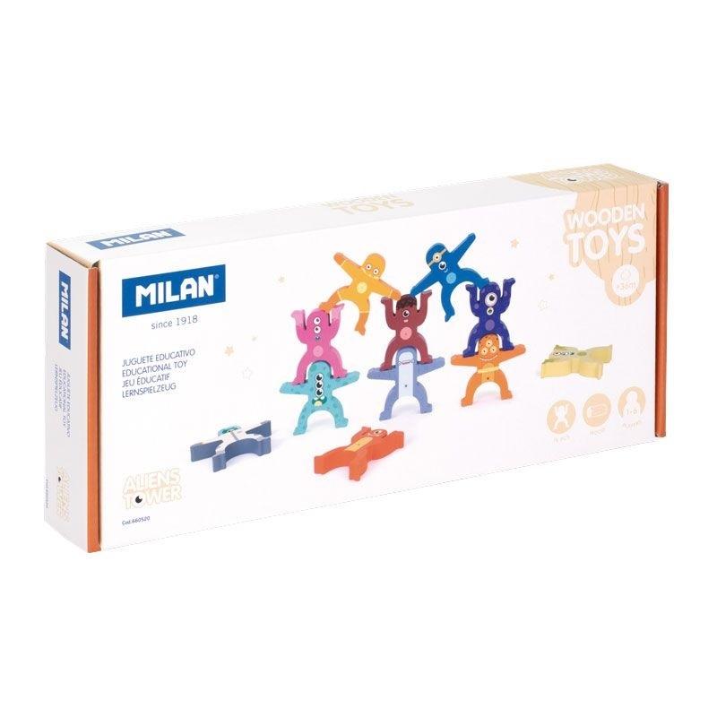 Wieża kosmitów figurki do układania