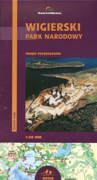 Wigierski Park Narodowy Mapa turystyczna 1:50 000