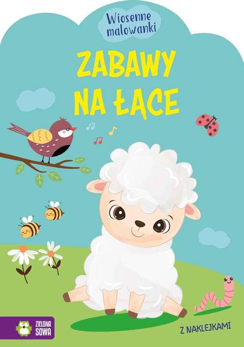 Wiosenne malowanki Zabawy na łące