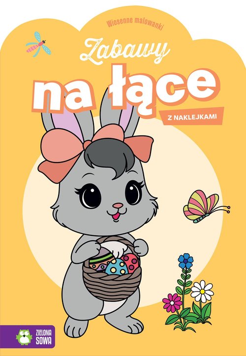 Wiosenne malowanki Zabawy na łące