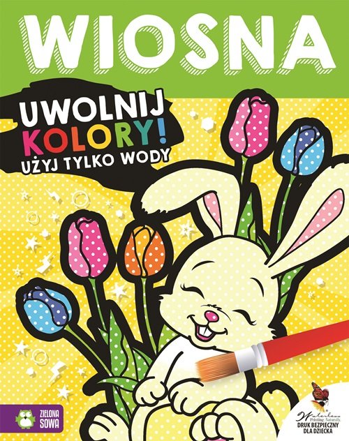 Wiosna Uwolnij kolory Użyj tylko wody