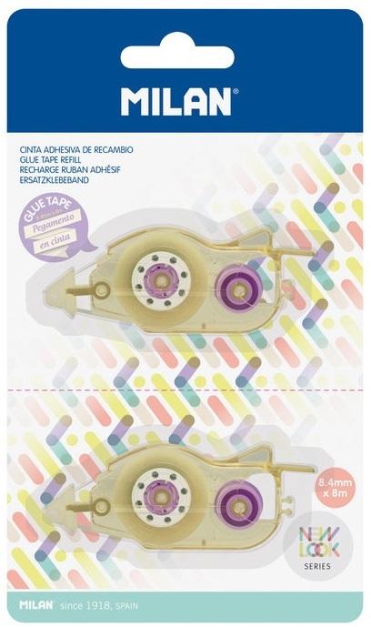 Wkłady do kleju w taśmie 8,4mm x 8 m NEW LOOK 2 szt. blister