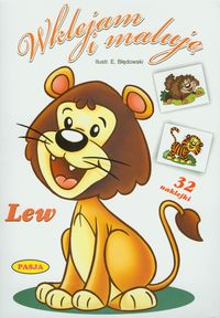 Wklejam i maluję. Lew