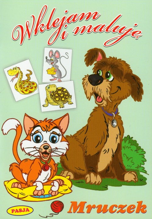 Wklejam i maluję. Mruczek