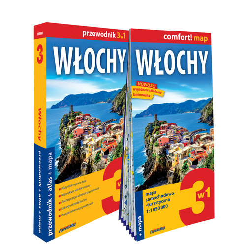 Włochy Przewodnik 3w1 przewodnik+atlas+mapa