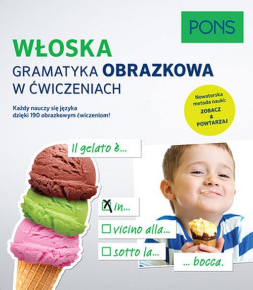 Włoska gramatyka obrazkowa w ćwiczeniach
