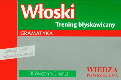 Włoski trening błyskawiczny gramatyka