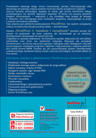 WordPress 3. Instalacja i zarządzanie
