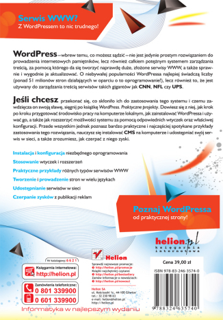 WordPress. Praktyczne projekty. eBook