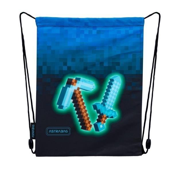 Worek na obuwie Astrabag Blue Pixel