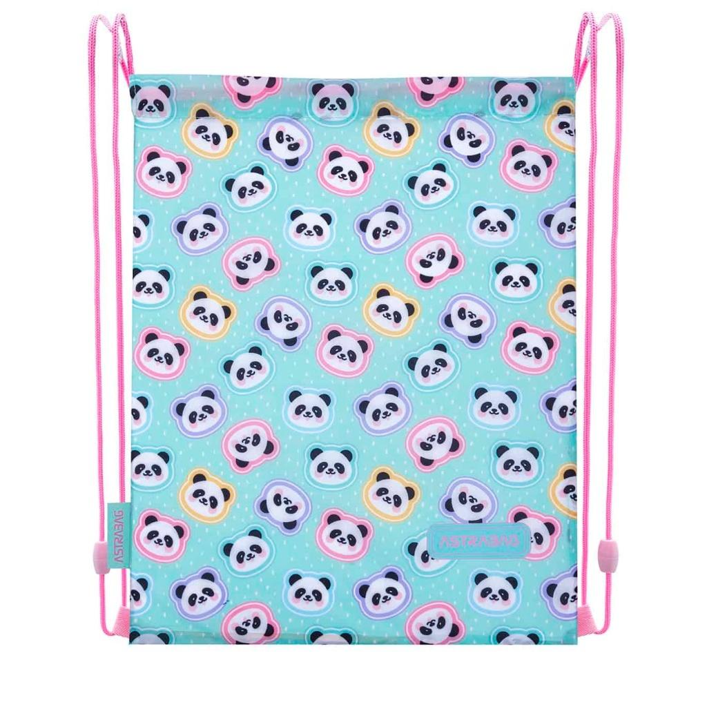 Worek na obuwie Astrabag Minty Pandas