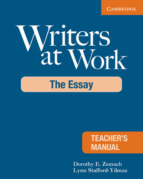 Writers at Work Teacher's Manual