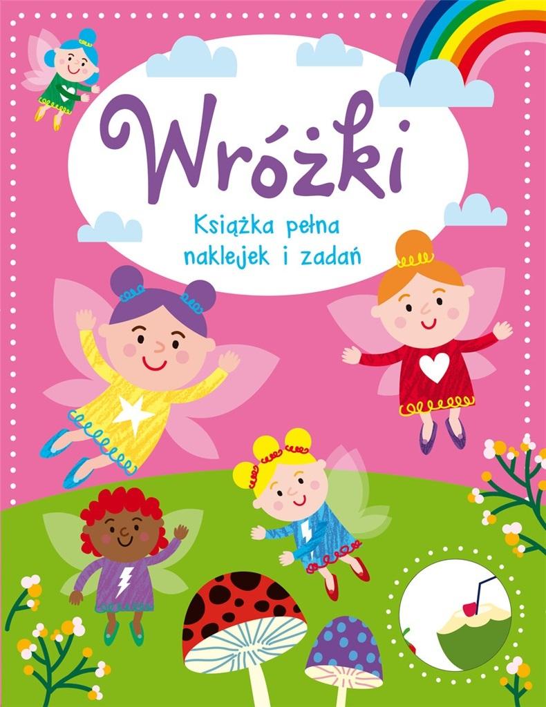 Wróżki Książka pełna naklejek i zadań
