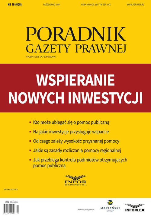 Wspieranie nowych inwestycji