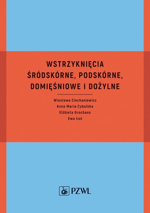 Wstrzyknięcia śródskórne, podskórne, domięśniowe i dożylne