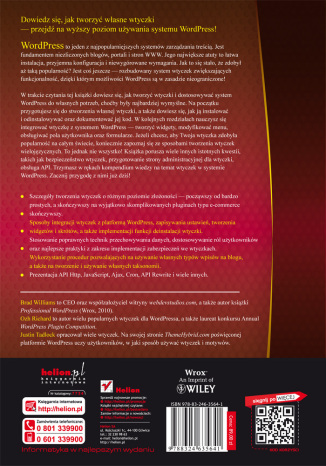 Wtyczki do WordPress. Programowanie dla profesjonalistów. eBook