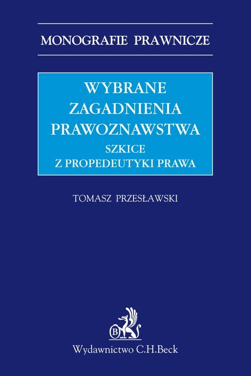 Wybrane zagadnienia prawoznawstwa