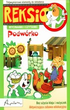 Wycinanki i czytanki Reksio podwórko