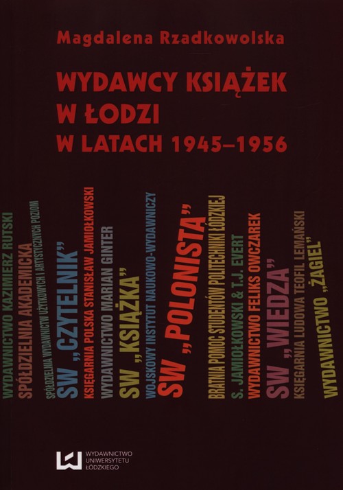 Wydawcy książek w Łodzi w latach 1945-1956