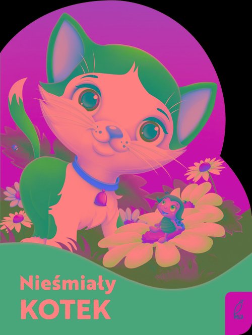 Wykrojnik Nieśmiały kotek