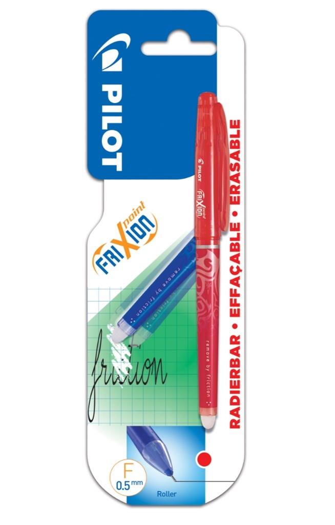 Wymazywalny cienkopis kulkowy PILOT FRIXION Point 0,5 czerwony