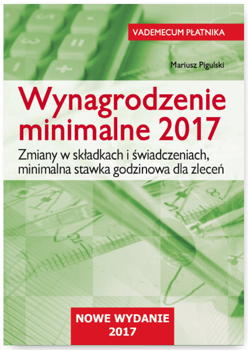 Wynagrodzenie minimalne 2017