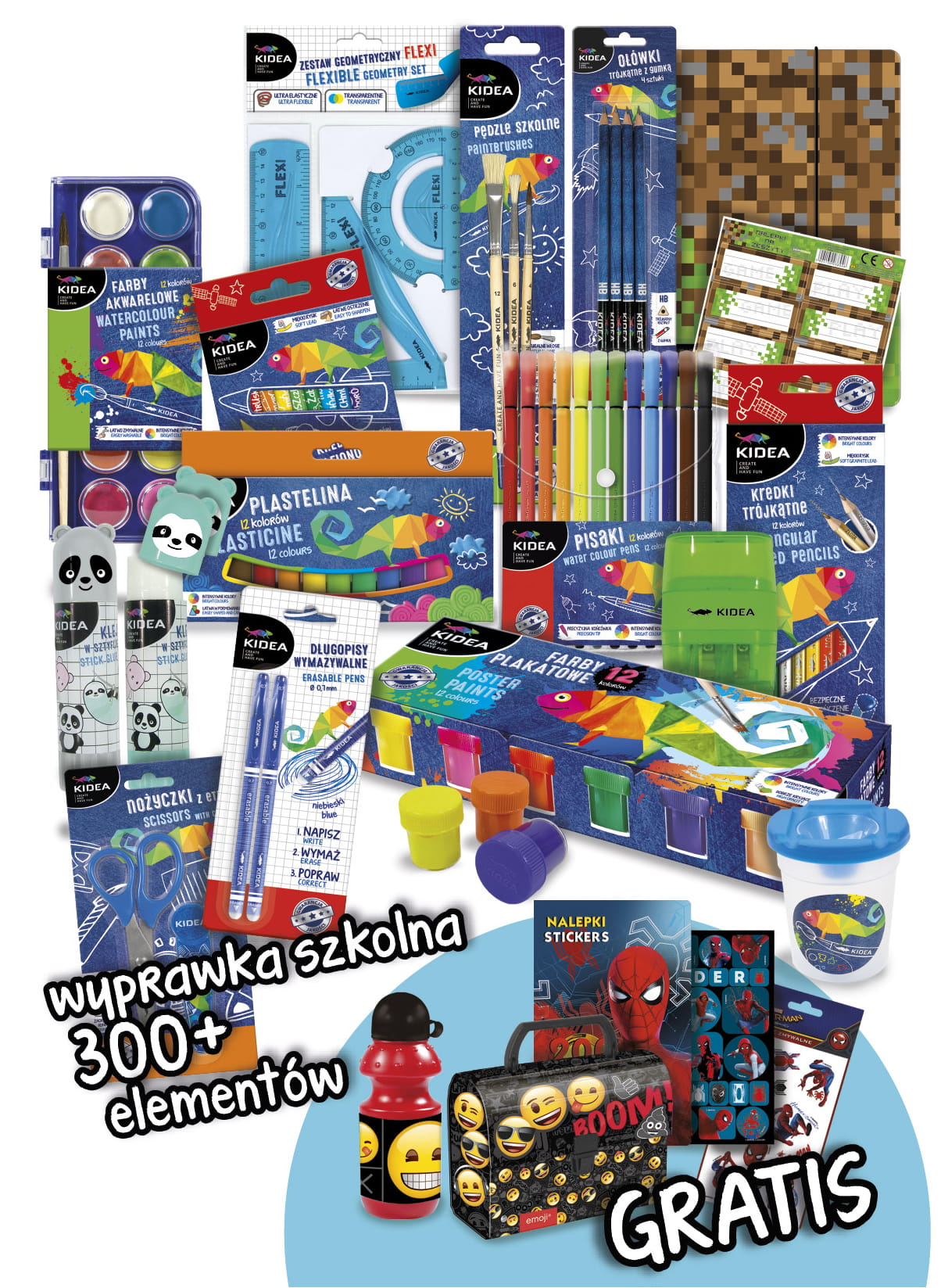 Wyprawka szkolna Kidea chłopiec
