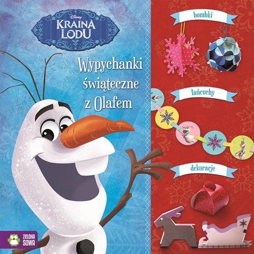 Disney Kraina Lodu. Wypychanki świąteczne z Olafem