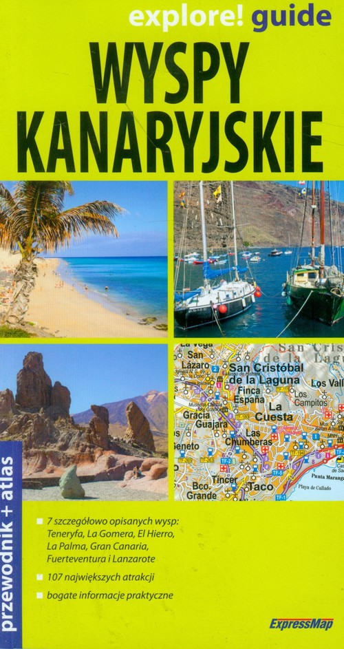 Wyspy Kanaryjskie - 2 w 1 przewodnik + atlas