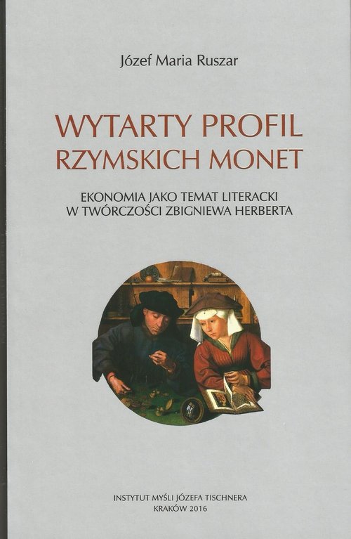 Wytarty profil rzymskich monet