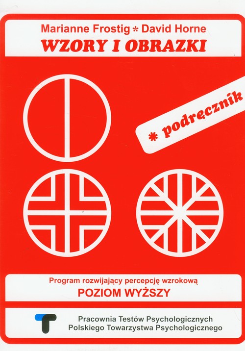 Wzory i obrazki podręcznik program rozwijający percepcję wzrokową poziom wyższy