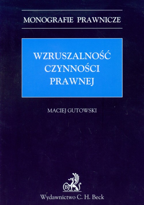 Wzruszalność czynności prawnej