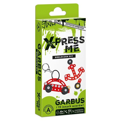 X-Press Me Breloczek DIY - Garbus