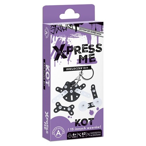 X-Press Me Breloczek DIY - Kot